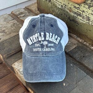 Myrtle Beach Blue and White Cap